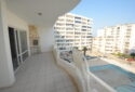 KIZKALESİNDE 3+1 HAVUZLU SİTE İÇERİSİNDE DENİZ MANZARLI SATILIK DAİRE
