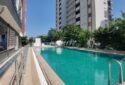 KIZKALESİ MERKEZDE DENİZ MANZARLI VE HAVUZLU SATLIK  1+1 DAİRE