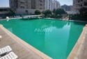 KIZKALESİNDE HAVUZLU SİTE İÇERİSİNDE EŞYALI SATILIK 1+1 DAİRE