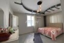 Kızkalesinde denize yakın full eşyalı 3+1 satılık  daire